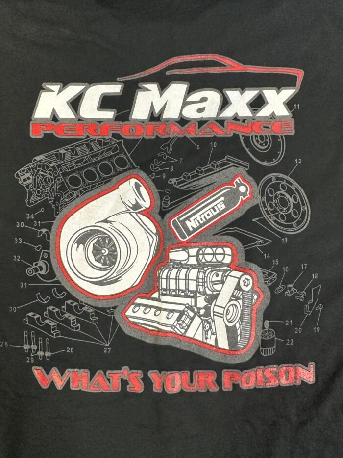 KC Maxx Tee Shirts in Black